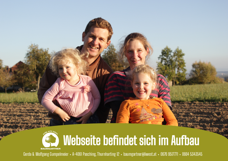 Webseite im Aufbau